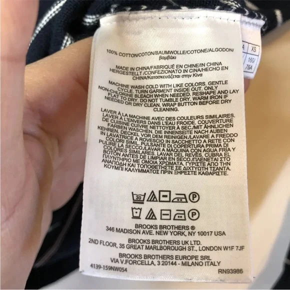 Brooks Brothers Nautical Striped Sweater - Picture 8 of 8